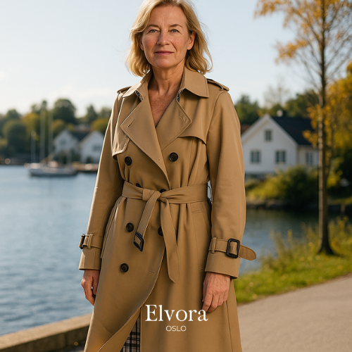 Maren™ | Tidløs Trenchcoat